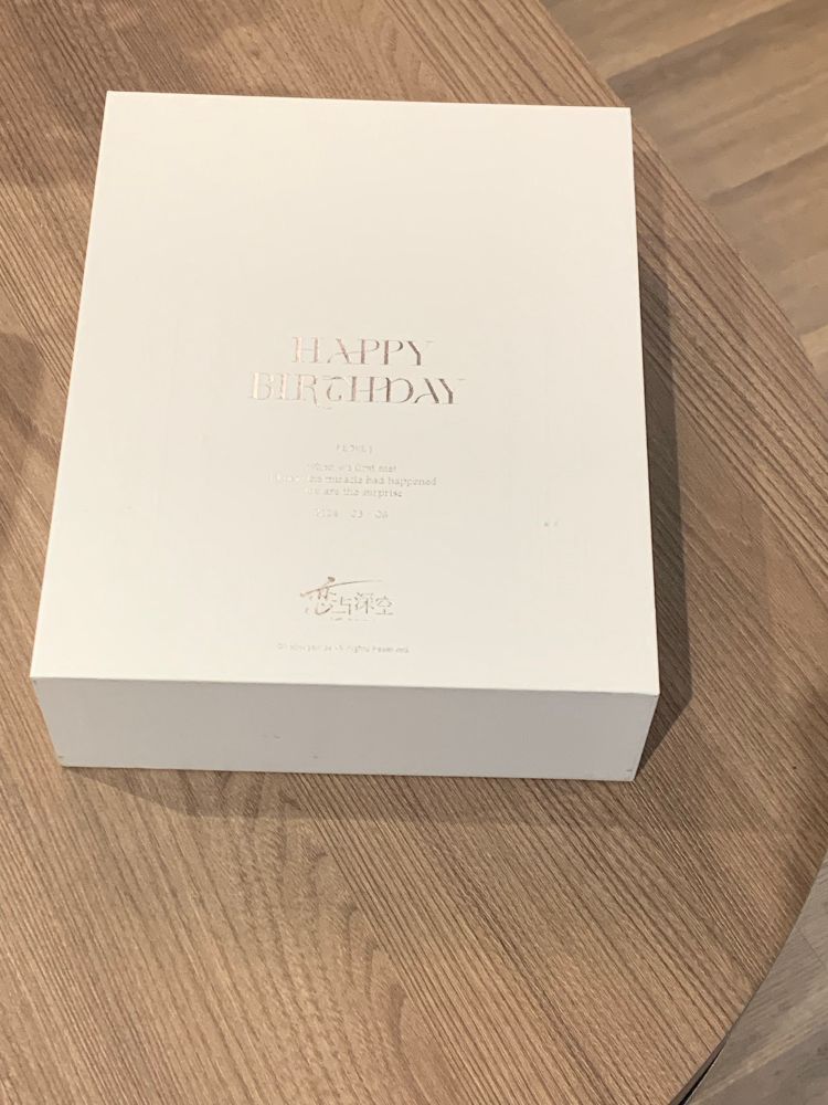 Official 2024 Rafayel Birthday Light Box 