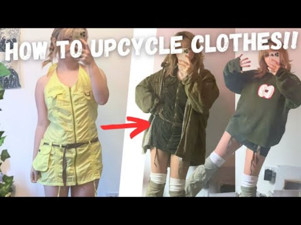 how to upcycle clothes (easy!) ✦