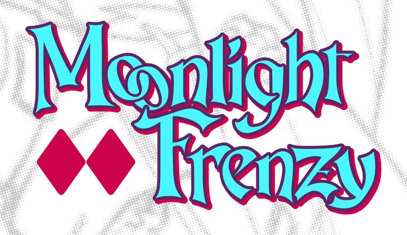 text with contours and shadows