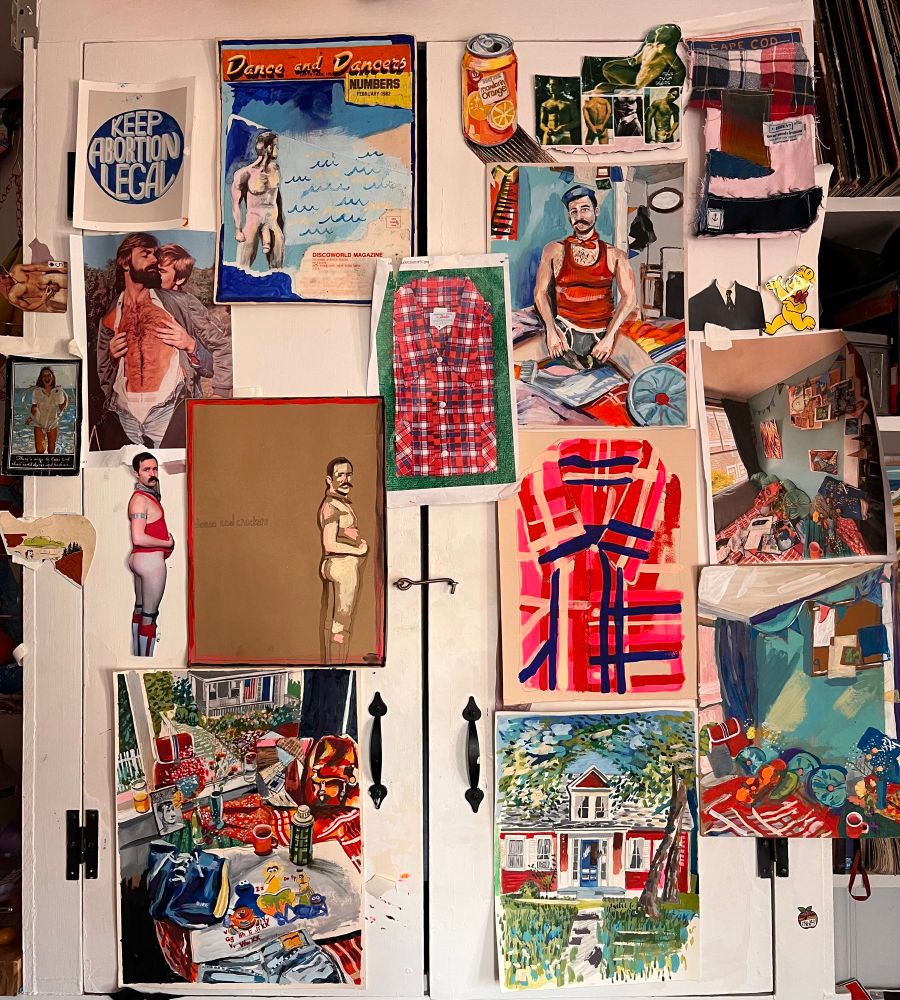 Work in process
Video Voice 
Mixed media 
Queer