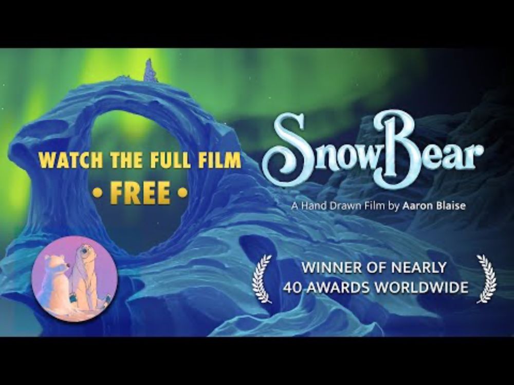 SNOW BEAR - A Hand-Drawn Animated Short Film (4K) by Aaron Blaise