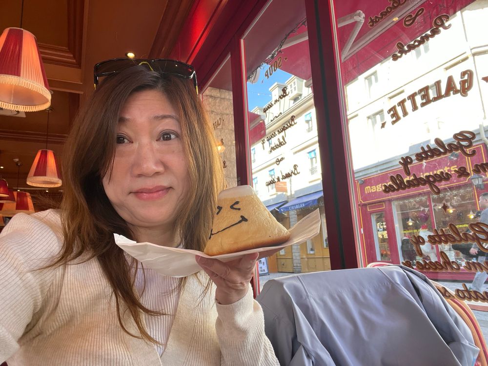 “Mt Fuji” with a smile!!’  