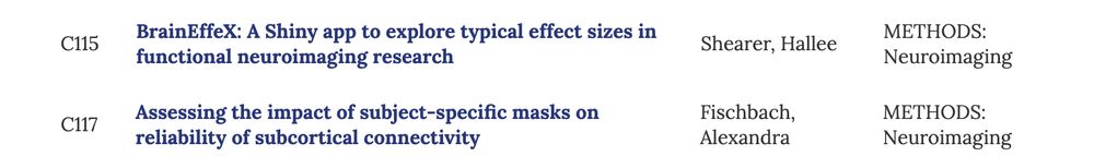 Alex Fischbach and Hallee Shearer posters at CNS 2024 https://www.cogneurosociety.org/search-abstracts/