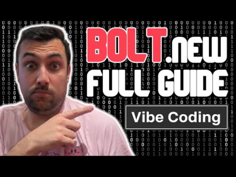 Bolt.new is FREE This Weekend! The Ultimate Guide to AI Vibe Coding
