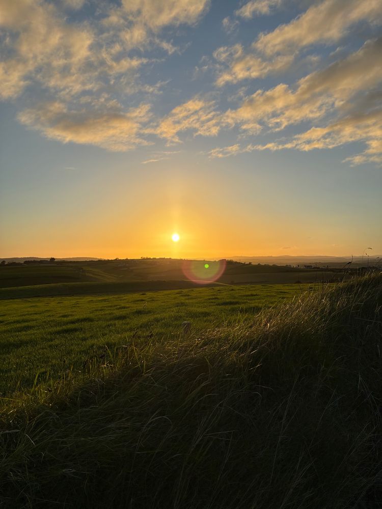 Incredible sunset over west cork