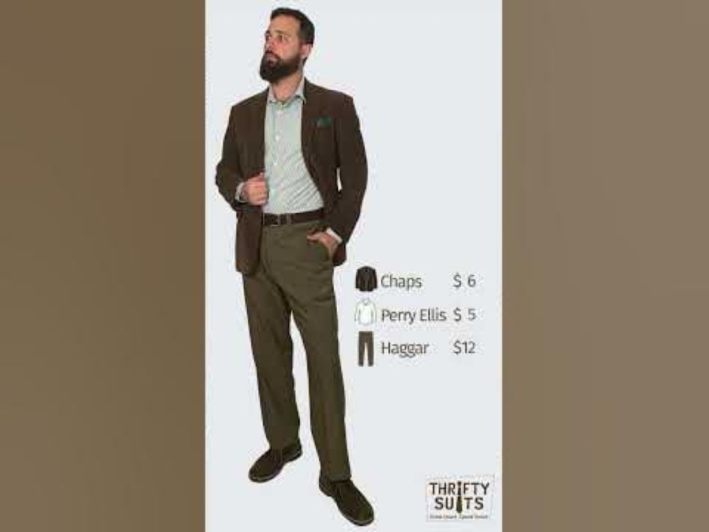 Thrifted Suits for a year: Day 32 #thriftysuits #thrifty #fashion #style #suits #thriftshopping