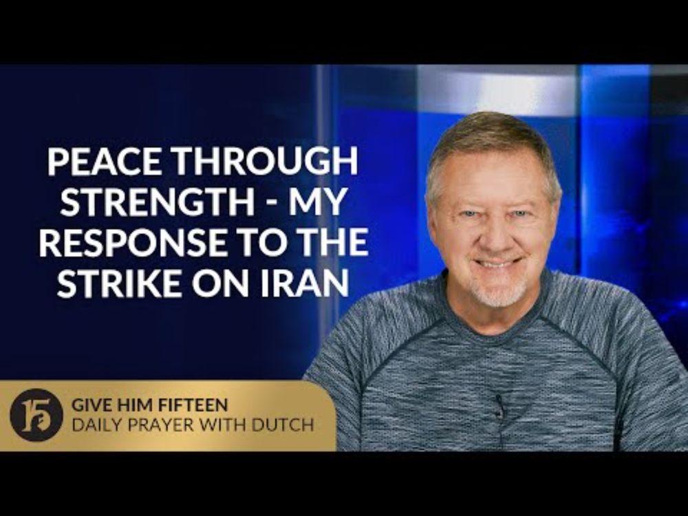 Peace Through Strength - My Response to the Strike on Iran | Give Him 15 | June 23, 2025