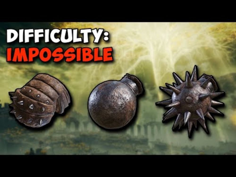 Can you beat Elden Ring using ONLY Fist Weapons?