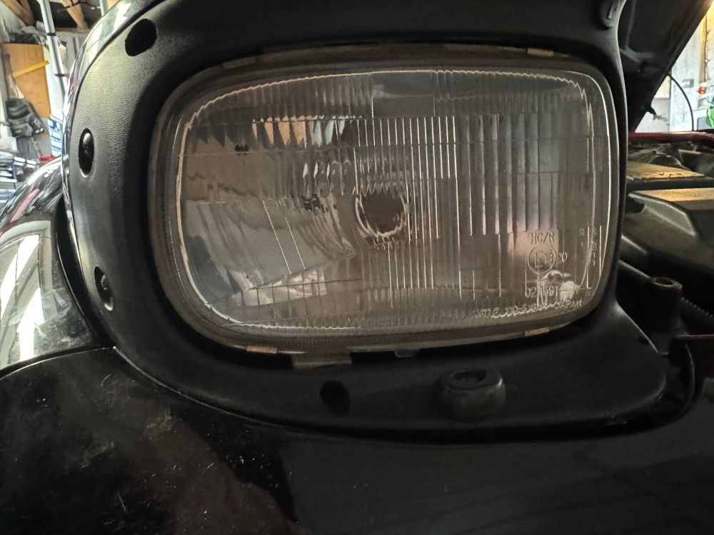 These LED bulbs have fans in front, looking like a deflector for the beam. Correctly aligned the beam pattern is perfect but they're probably obnoxious on the road.