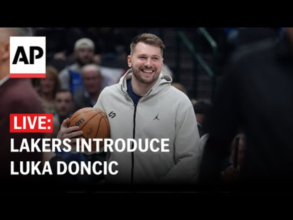 LIVE: Lakers hold press conference for Luka Doncic