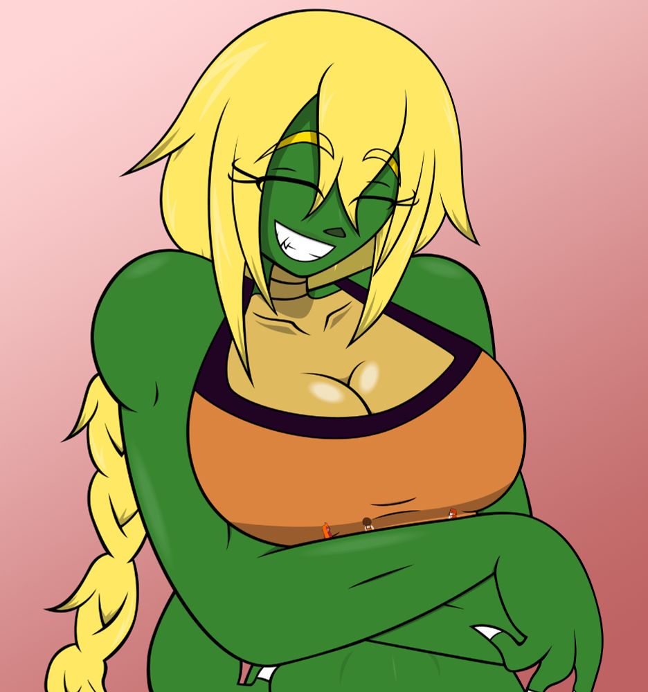 Fiera, with a big smile, is giving Erika, Candy and Karin a hug.