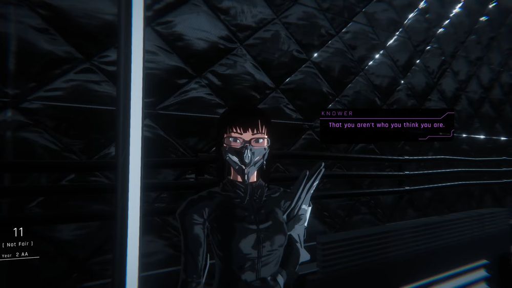 That you aren't who you think you are.
