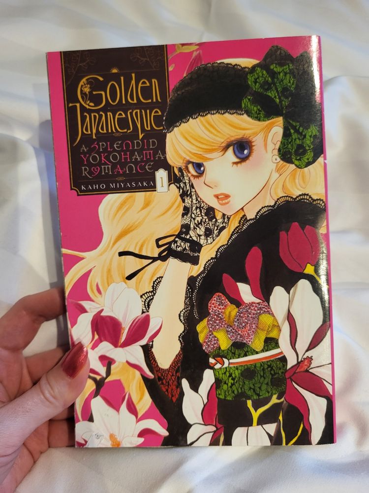 Cover of the first volume of Golden Japanesque manga.
