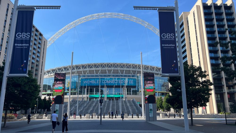 Wembley stadium from the outside