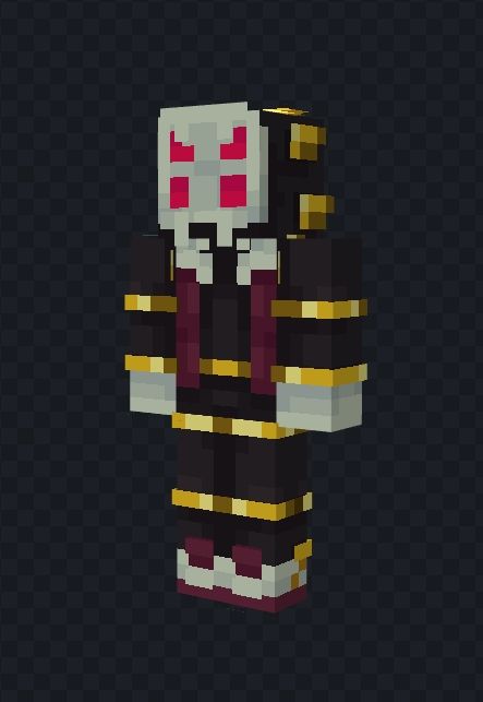 A Minecraft skin of my Sonic OC Silk the Spider