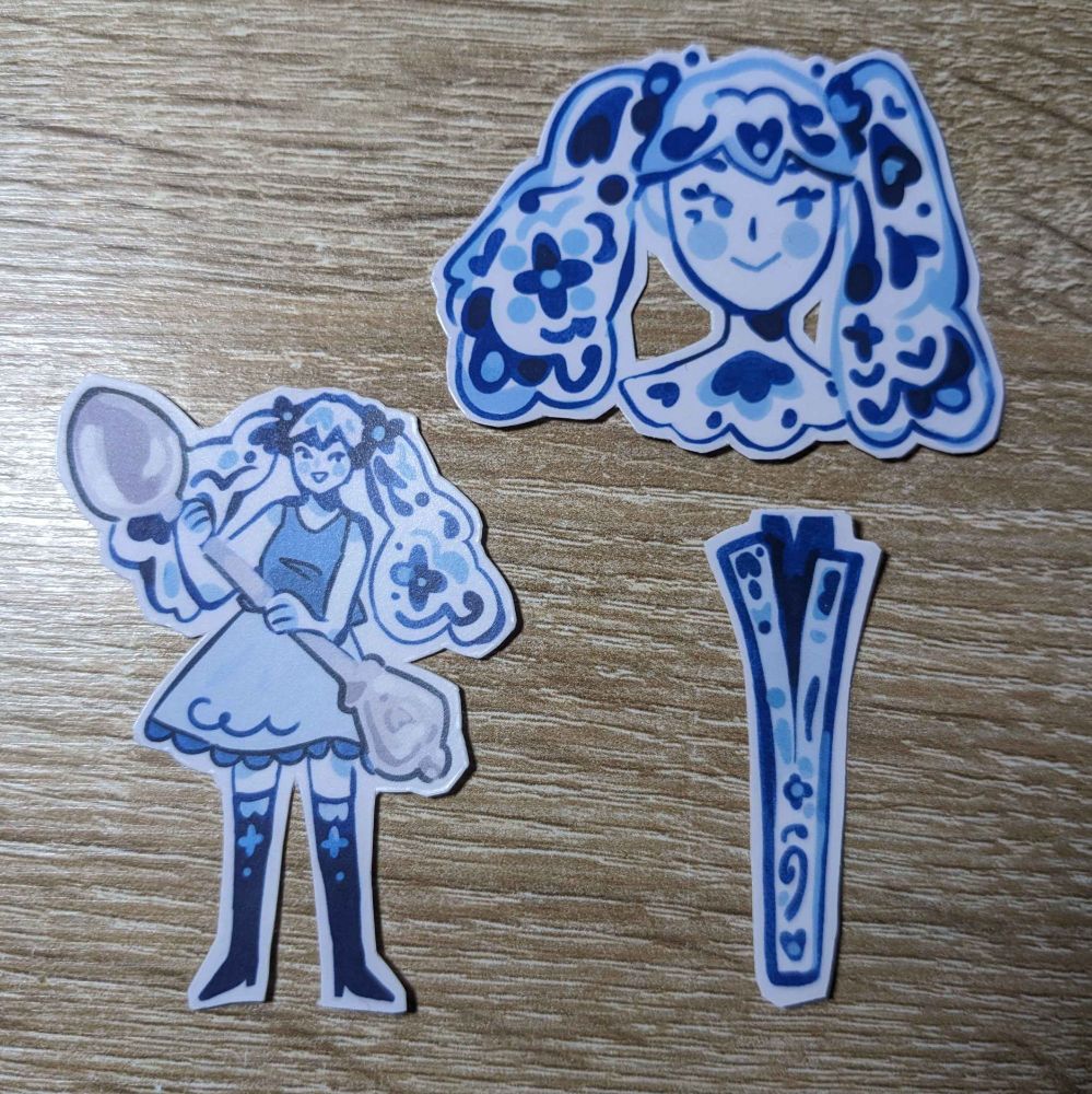 The original delftware miku sticker design.