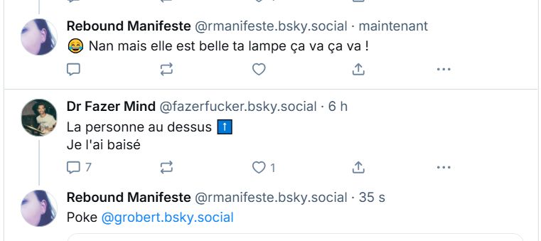C'est plus un réseau social, c'est un lupanar