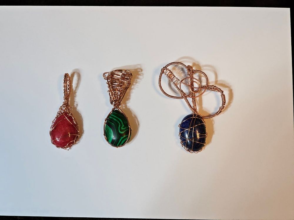 Wire Wrapping: Pendants