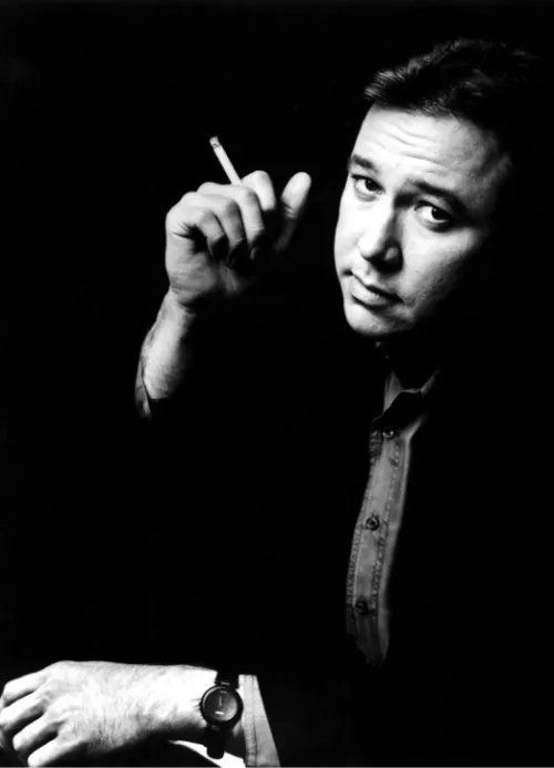 Bill Hicks with a heater. 