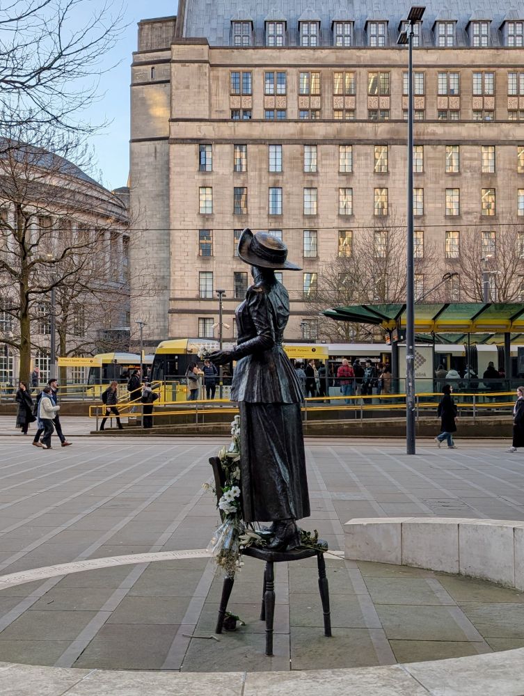 Rise Up, Women, also known as Our Emmeline, a statue for Emmeline's Pankhurst in Manchester city centre