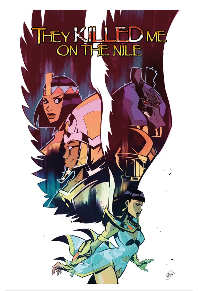 Cover of They Killed Me on the Nile #1 by Andra Arcari