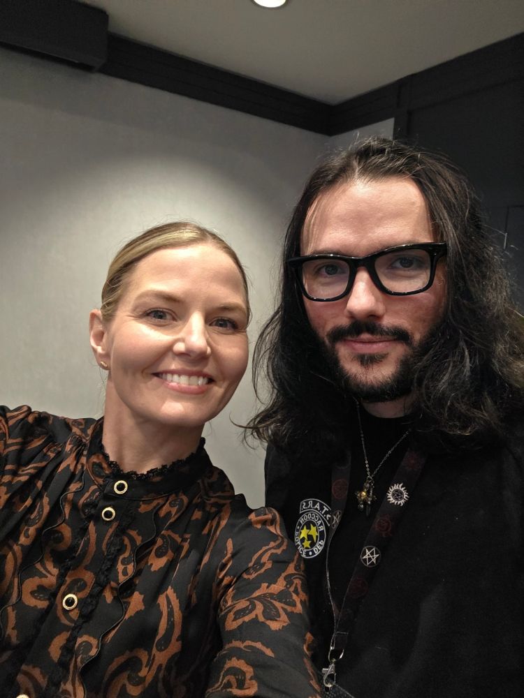 Selfie avec Jennifer Morisson