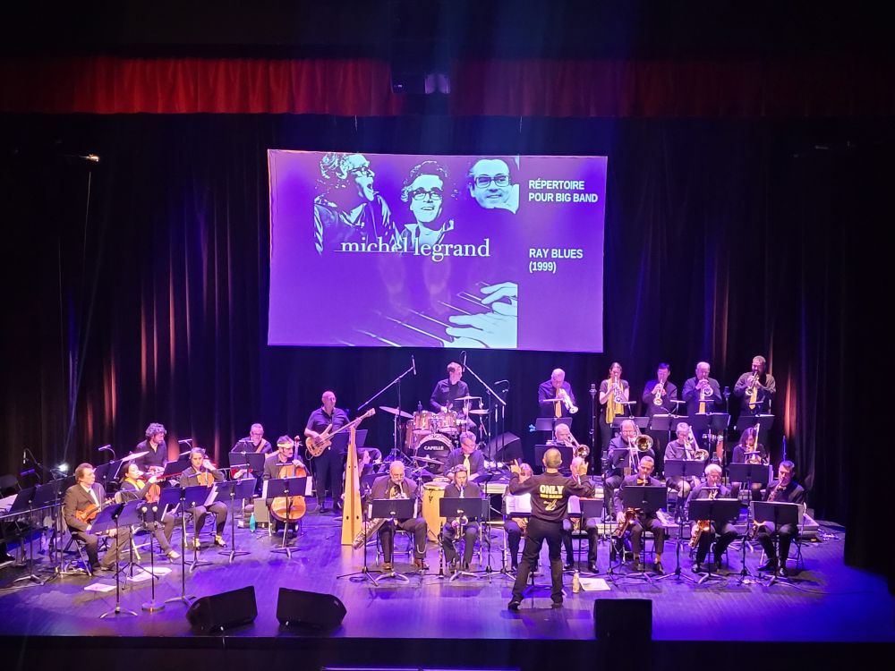 Des cuivres, des cordes, des percus et surtout du Michel Legrand ! 