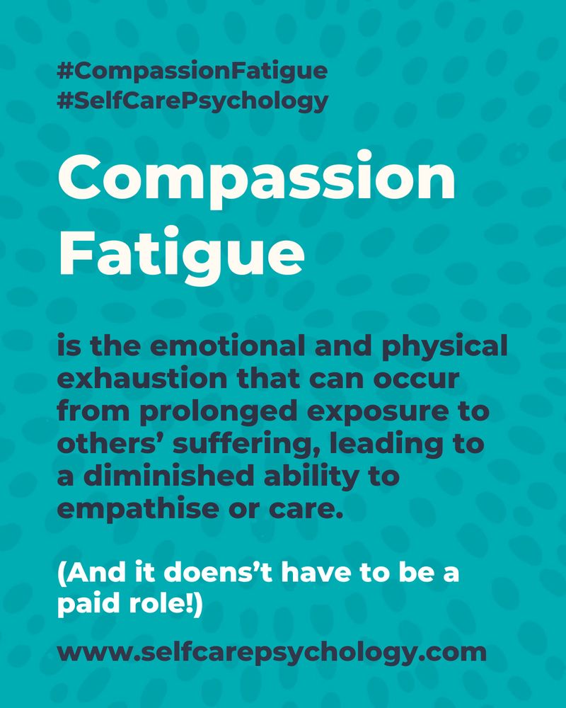 Compassion fatigue definition 