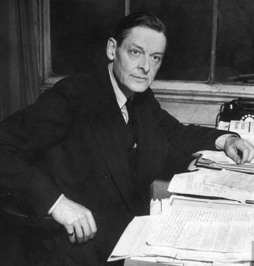 Photo of American-British poet and author, T.S. Eliot