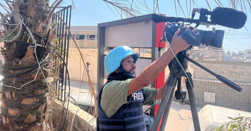 Hussam al-Masri, the Reuters journalist killed by Israeli fire on Monday while operating a live video feed at Gaza's Nasser Hospital, reported on the war's civilian suffering while himself living in a tent and struggling to find food for his family.