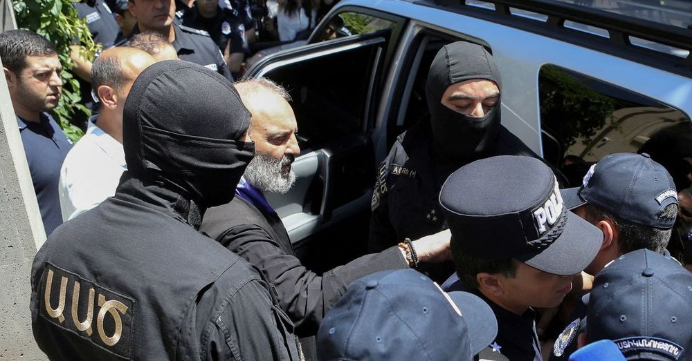 Armenia jails prominent archbishop for two years for calls to usurp power