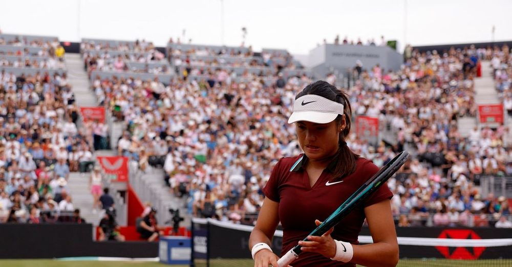 Raducanu not satisfied with level at Queen's after quarter-final exit