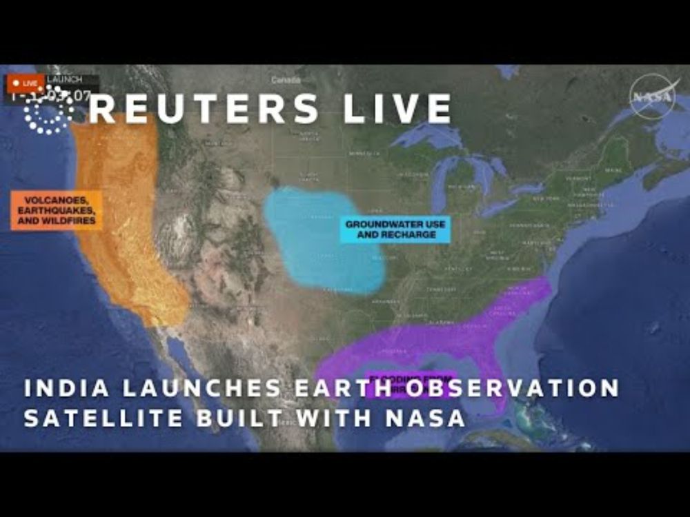 LIVE: India launches earth observation satellite built with NASA