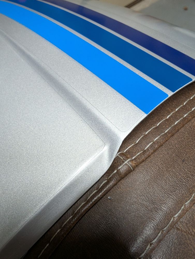 Close up, the relief cuts are exposed