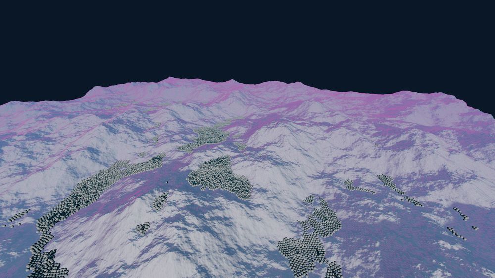 my terrain with it's collision in pink
And a fuckton amount of balls that no porn will ever match