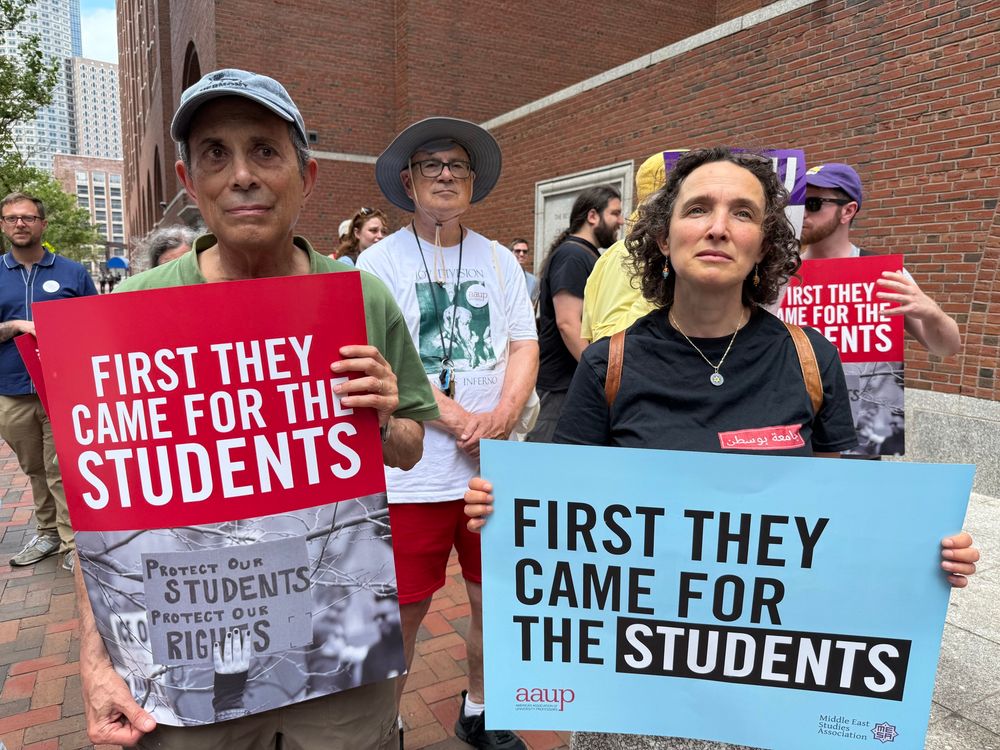 First they came for the students.