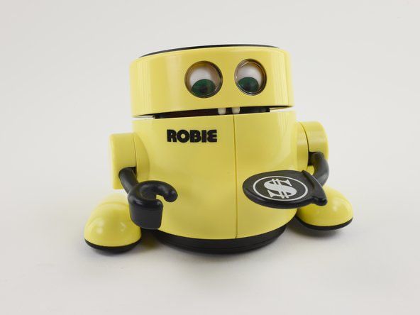 Robie, the squat yellow coin-eating robot from Radio Shack in the 1980’s