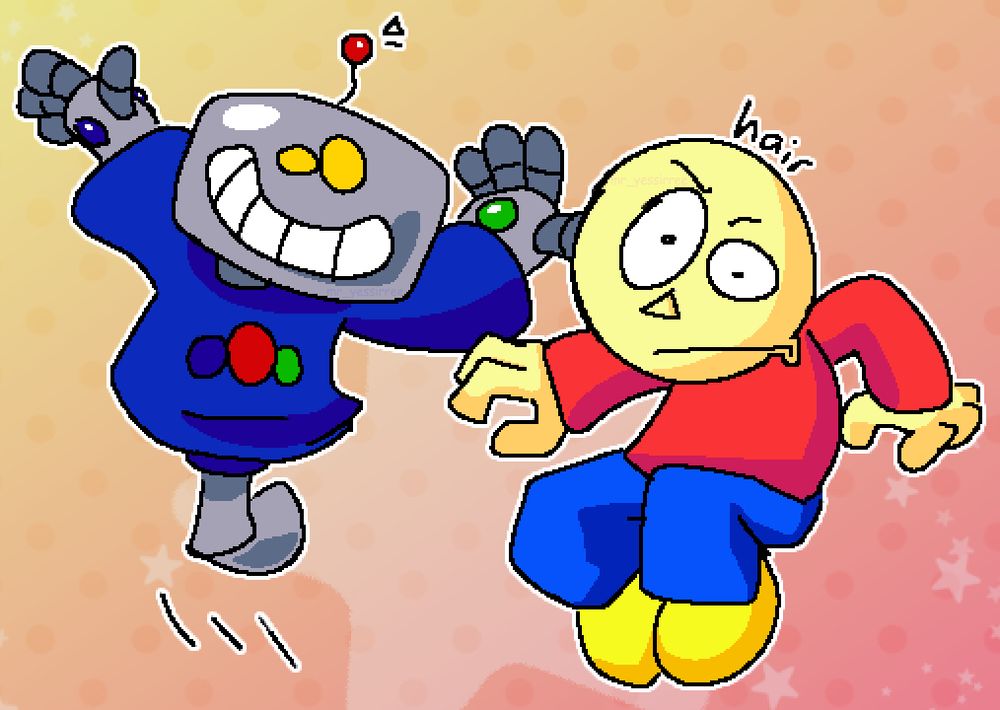 playrobot and tristan