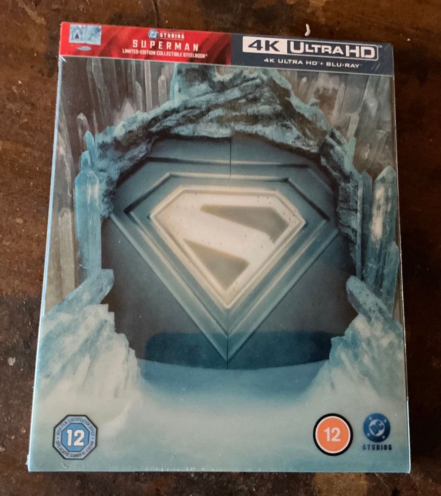 The Superman (2025) 4K Blu-ray Steelbook