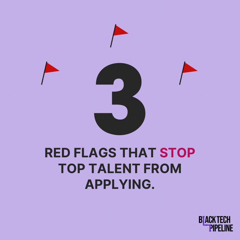 Graphic with 3 red flags on it