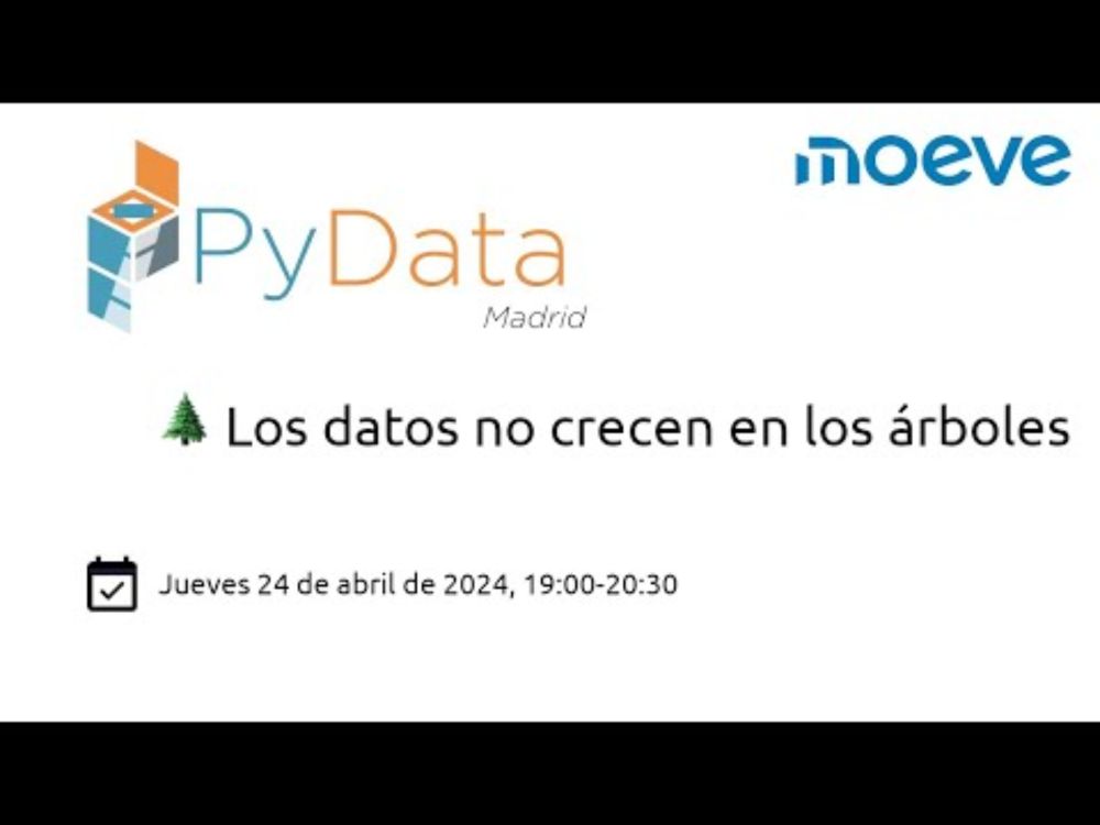 🌲 Los datos no crecen en los árboles