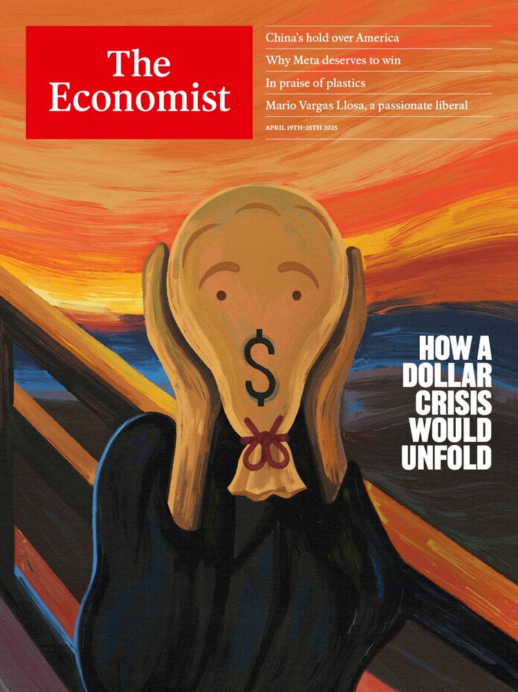 Final cover, in the style of The Scream