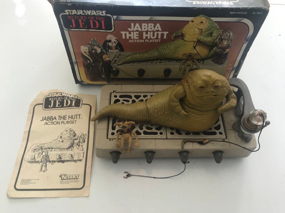 A selection of vintage Star Wars toys