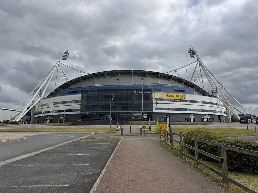 The Toughsheet Community Stadium, home of the Mighty Wanderers.