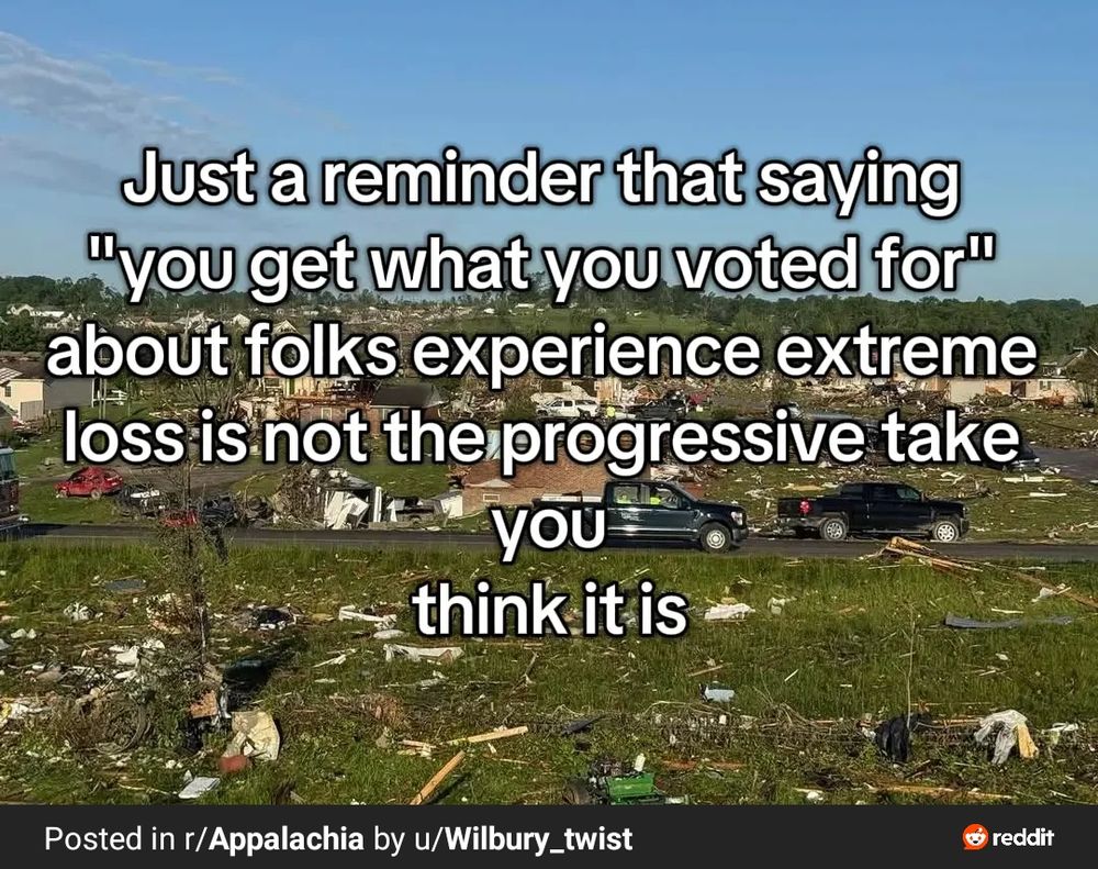Those on the left taking every opportunity to throw this in the face of rural folks disgust me