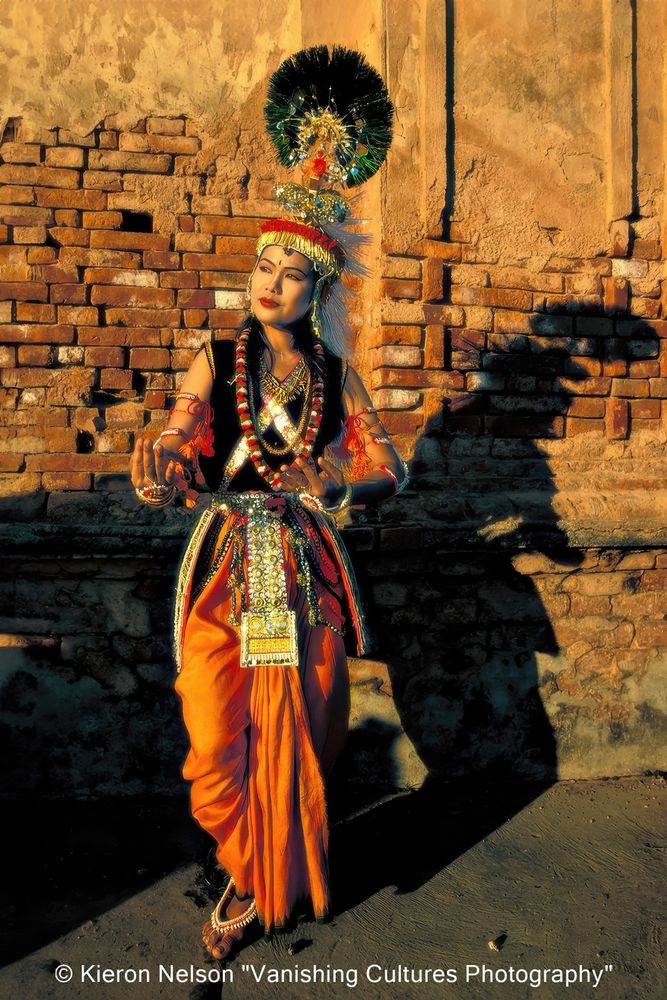 A woman playing Lord Krishna can symbolize the transcendence of gender in devotion, aligning with the Vaishnavite idea that all souls are equal in their love for Krishna. It also reflects Manipur’s relatively progressive gender norms, where women have historically held significant roles in dance and society. 