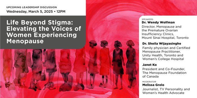 Life Beyond Stigma: Elevating the Voices of Women Experiencing Menopause