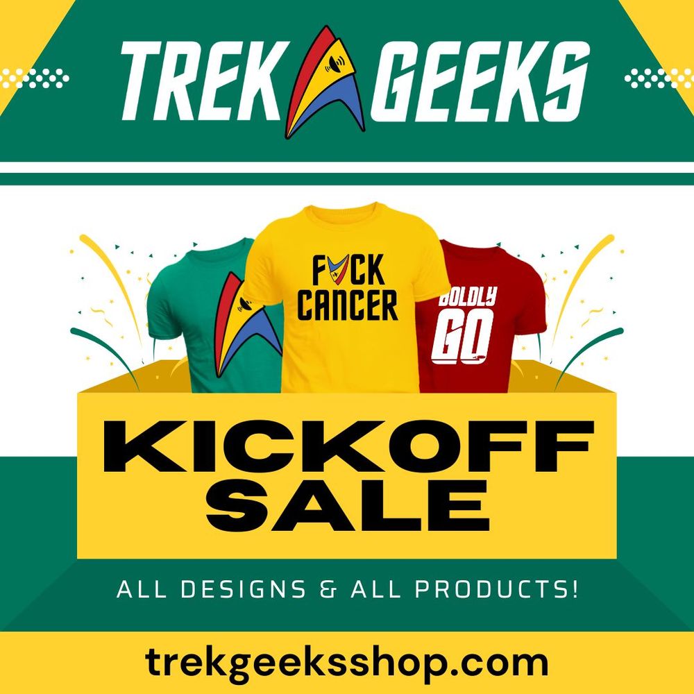 The Trek Geeks Kickoff Sale runs now through July 4th!