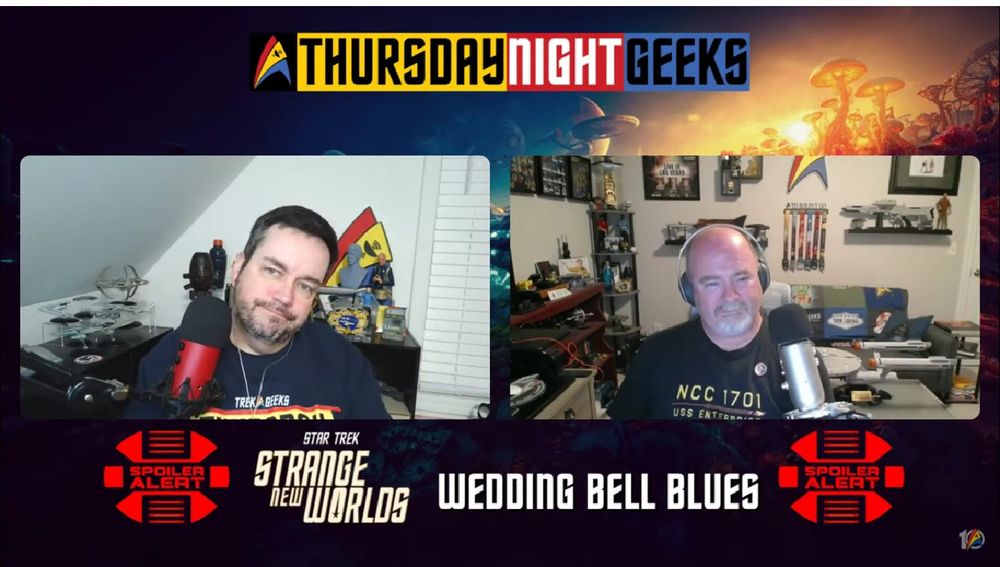 Screenshot from last night's Thursday Night Geeks