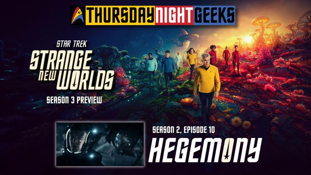 Cover art for the Thursday Night Geeks episode, "Hegemony: When the Monsters Return."